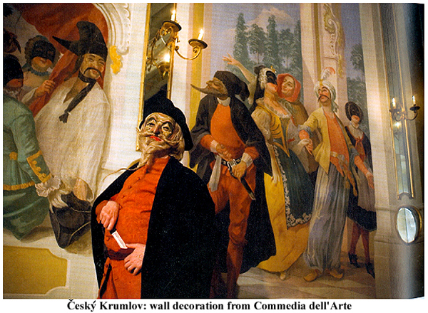 Cesky Krumlov Commedia dell'Arte